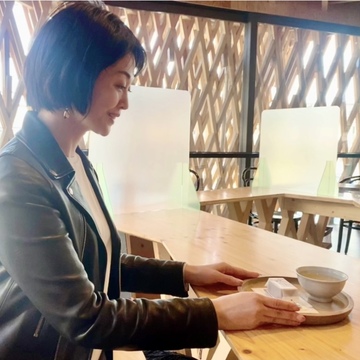 南青山♪　隈研吾さんの建築内で美味しいパイナップルケーキと台湾茶のおもてなし✨をいただきました！