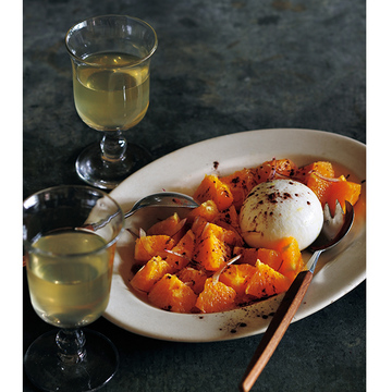 ＜冬こそチーズでおもてなし＞ブッラータとオレンジのサラダのレシピ