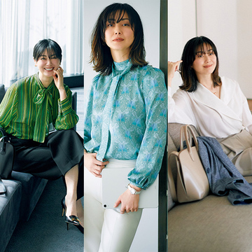 50代のエグゼクティブ女性のための「画面映え」ブラウス3選