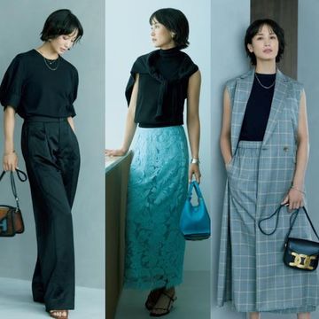 50代「大人のブラック」を素敵に着こなす2つのセオリーとは？