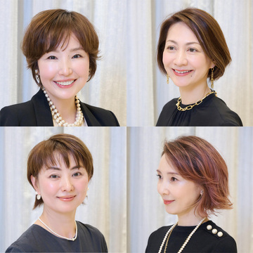 50代がドレスアップするときのヘアスタイル、どうする？ショートとボブでつくる華やぎヘアスタイル7選【ソワレ・ドゥ・エクラ　来場者ヘアスナップ】