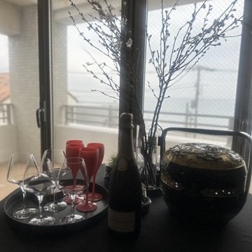 桜を愛でながらpotluck party