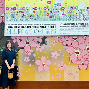 村上隆もののけ京都@京都市京セラ美術館 & 桜とストロベリーのアフタヌーンティー@デュシタニ京都