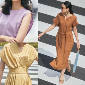 50代の体型悩み「おなか」と「二の腕」をカバーするレジェンド級『ワンピース』の選び方