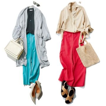 50代 スタイルアップが叶うパンツコーデ photo gallery