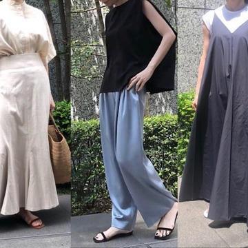 【50代 ファッション】 気温30度越えの猛暑日でもおしゃれに涼しく！お手本コーディネート12選