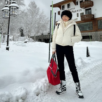 ZARAのダウンで冬のあったかコーデ