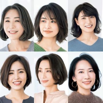 白髪もボリューム不足もおまかせ！大人のボブヘア【50代髪型月間人気ランキングTOP10】