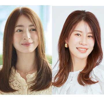 50代に似合う今どきヘアカラー！髪がきれいに見えるロングヘア5選