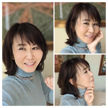 偶然みつけた『大人可愛さ』引き出す春ヘア♪