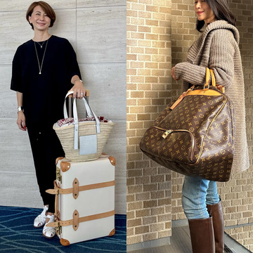 【エクラ 華組が必ず旅に連れて行くもの バッグ編】50代必見！おしゃれで機能的な旅バッグ