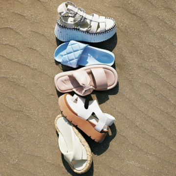 【モード系スポーツサンダル5選】軽やかなホイップカラーとボリューム感がカギ！