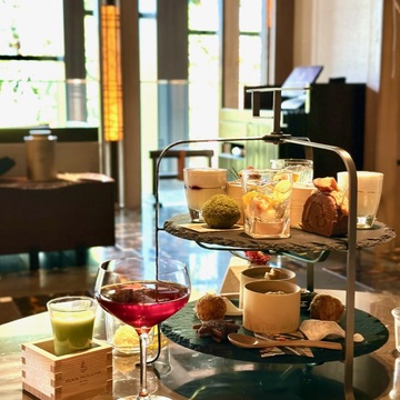 フォーシーズンズホテル京都で【京の秋】がテーマのアフタヌーンティーへ