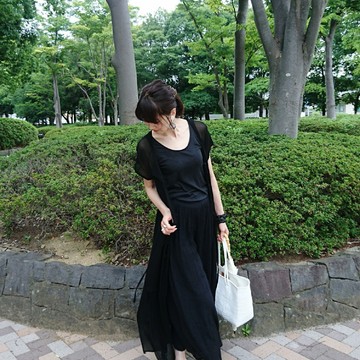 ブラックコーデ