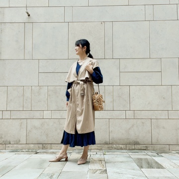 ベージュコーデあれこれ。