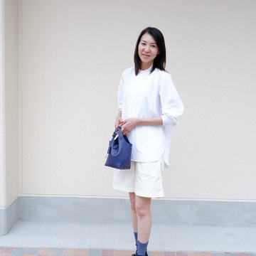 【ユニクロ】ショートパンツコーデ