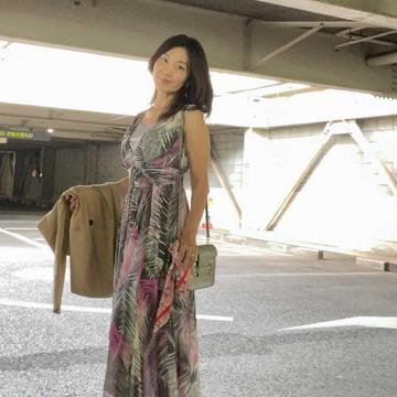 着映えワンピで東京ビッグサイト（キャンピングカー）とHILTONランチを満喫してきました