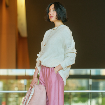 優美なパンツで手持ち服が見違える！検証3コーデ【春、注目したい「優美なパンツ」】