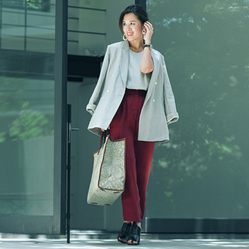 Q.冷房対策のはおりもの、カーディガンだとなんだかキマらない…【大草直子の夏のファッション相談室】