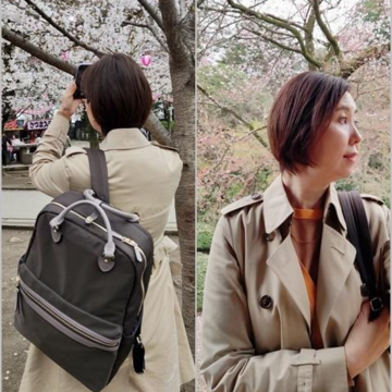 ace.エースのビジネスリュックは「お花見」にも大活躍