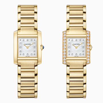 【eclat’s pick up】カルティエ「タンク フランセーズ」の日本限定モデルが発売！ ダイヤモンドのあしらいが50代の美しさを引き上げる