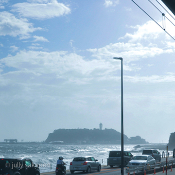 【さかぽんの冒険】☆嵐のあとの江ノ電❤️鎌倉高校前駅☆