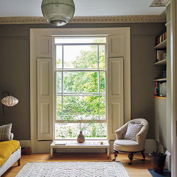 【ロンドン・おしゃれマダムの心地良い家】柔らかな印象のリビング＆故郷のギリシャへの愛をこめた寝室。マリア・レモス宅＜後編＞