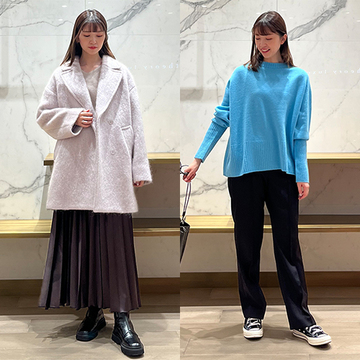 【2024最新 50代が行くべき人気ショップ】「MOGA日比谷シャンテ店」きれいな春色を取り入れた大人の上質カジュアル