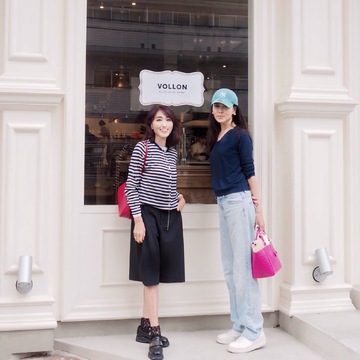 マダムと久しぶりの再会♡ZARAのバミューダパンツコーデで朝活！