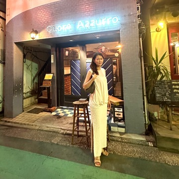 誕生日のディナーは中目黒のイタリアン『クオーレアズーロ』で