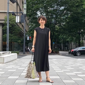 プチプラでも優秀なジャージーワンピース