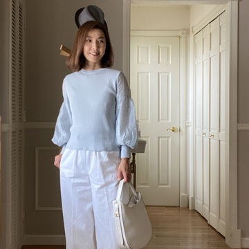 透け感で上品！着映えトップス