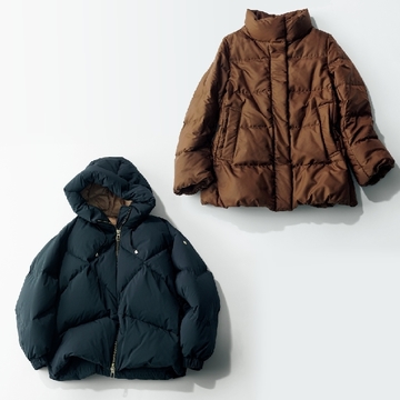 タウンユースに！マッキントッシュ ロンドンとデュノの着ぶくれしない短め丈ダウン