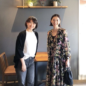 花柄を着たくなる内藤有耶ちゃん