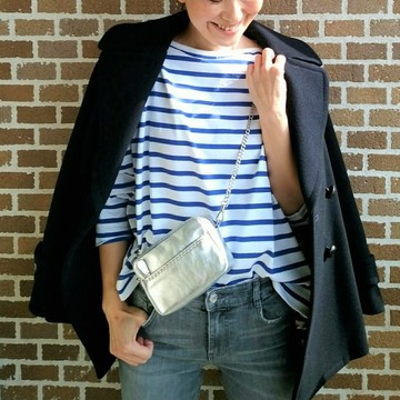 ミニポシェットがコーデの主役