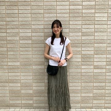 シアースカートでトレンド感を