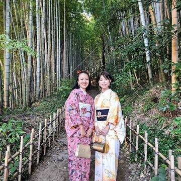 着物姿で歴史探訪