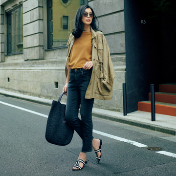 【しゃれ見え最新デニム】人気ブランドの「ブラック・ストレートデニム」4選