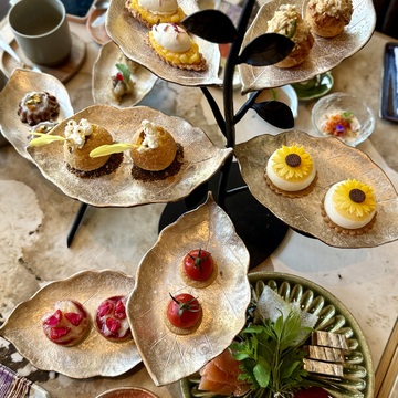 パティーナ大阪P72、ラグジュアリーホテルで楽しむ華やかなアフタヌーンティー