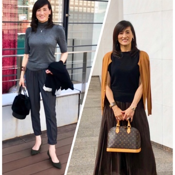 éclatが提案する新ワントーン〜柄投入・ブラウン〜