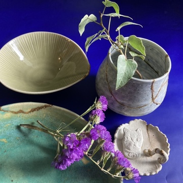 「なんちゃって金継ぎ」は楽し♡