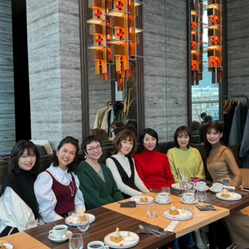 丸の内でJマダム同期と新年会♪ 絶品ランチと楽しいおしゃべりに花が咲きました