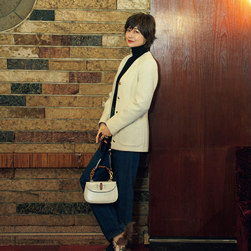 エモーショナルな魔法。グッチのジャケット【富岡佳子の「名品が私に教えてくれること。」vol.26】