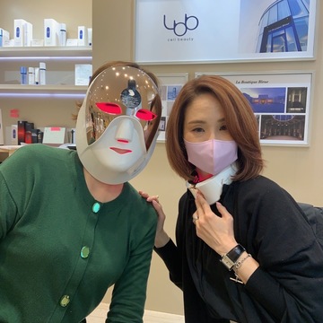 韓国美顔器と丸ビルランチ