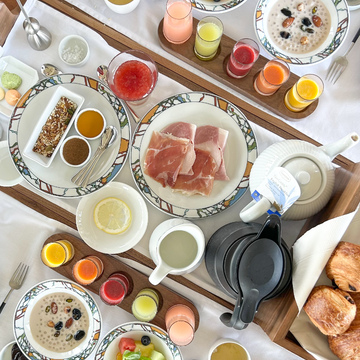 絶景と楽しむ 世界一の朝食・ヨーロピアン・ブレックファースト【神戸北野テラス"La TERRASSE"】