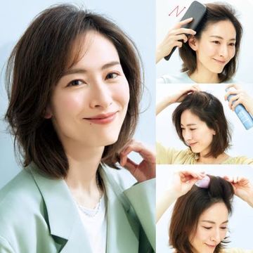 簡単にできる！50代が若返る”ふんわり髪”「7つのボリューム出しテク」