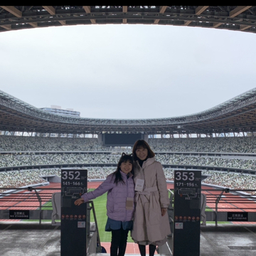 国立競技場の見学