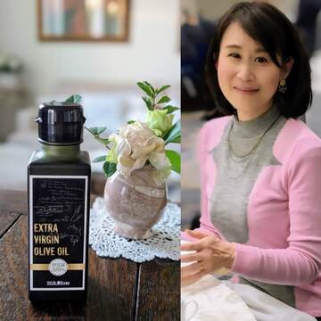 伊豆産の希少なオリーブオイルのために考案されたフレンチコースと《伊豆オリーブ未来プロジェクト》