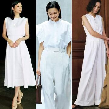 エレガントな夏の装い「50代のホワイトコーデ」上品でリッチなスタイル