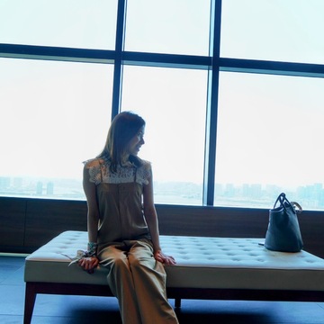 東京　海の見えるホテルのレストラン